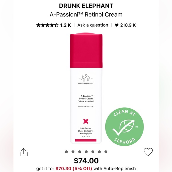 Drunk Elephant Skincare Drunk Elephant Retinol Full And Glycolic